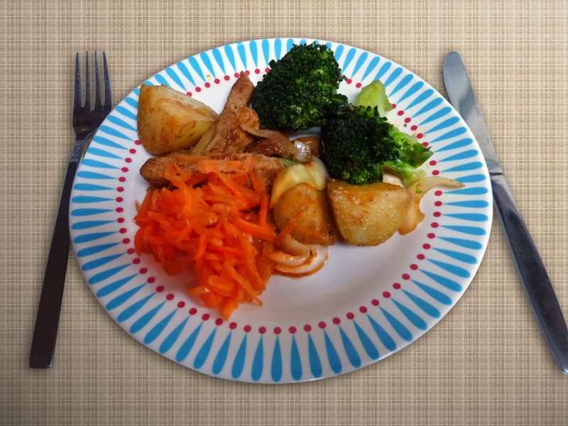 Fl�skkotlett